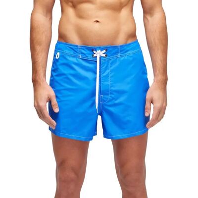 Sundek Short De Bain Iconic Taffeta Sapphire 08 31 Homme - Publicité Sundek Short De Bain Iconic Taffeta Sapphire 08 31 Homme - Publicité