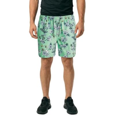 Jack & Jones Short De Bain Bali Akm Field Florals Green Ash S Homme - Publicité Jack & Jones Short De Bain Bali Akm Field Florals Green Ash S Homme - Publicité