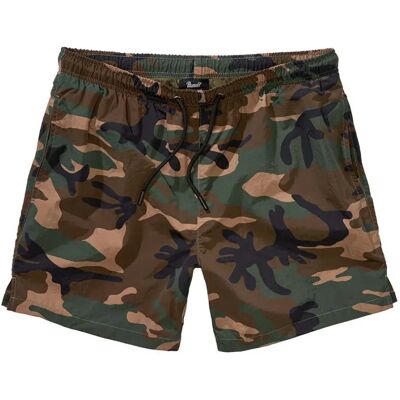 Brandit Short De Bain Basic Woodland 3XL Homme - Publicité Brandit Short De Bain Basic Woodland 3XL Homme - Publicité