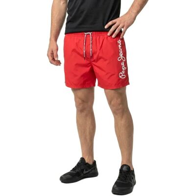 Pepe Jeans Short De Bain Logo Royal Red L Homme - Publicité Pepe Jeans Short De Bain Logo Royal Red L Homme - Publicité