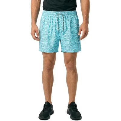 Pepe Jeans Short De Bain Print Light Turquoise Blue S Homme - Publicité Pepe Jeans Short De Bain Print Light Turquoise Blue S Homme - Publicité