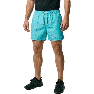 Pepe Jeans Short De Bain Surf Light Turquoise Blue L Homme - Publicité Pepe Jeans Short De Bain Surf Light Turquoise Blue L Homme - Publicité
