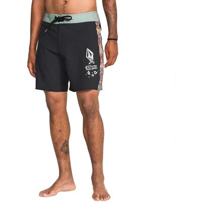 Volcom Short De Bain Star Shields Fa Mod 18´´ Stealth 32 Homme - Publicité Volcom Short De Bain Star Shields Fa Mod 18´´ Stealth 32 Homme - Publicité