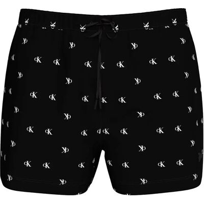Calvin Klein Slip De Bain Boxer Lv00n61028 17496 Diamond Logo / Black M Homme - Publicité Calvin Klein Slip De Bain Boxer Lv00n61028 17496 Diamond Logo / Black M Homme - Publicité