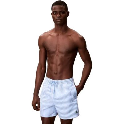 Calvin Klein Slip De Bain Boxer Lv00n61045 20186 Penny Stripe / Blue Descent XL Homme - Publicité Calvin Klein Slip De Bain Boxer Lv00n61045 20186 Penny Stripe / Blue Descent XL Homme - Publicité