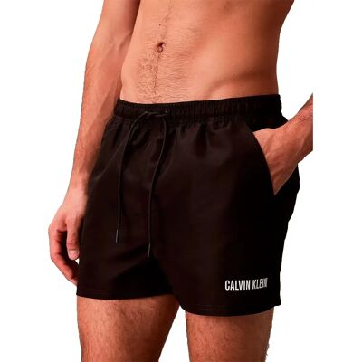 Calvin Klein Slip De Bain Boxer Lv00n61048 Black M Homme - Publicité Calvin Klein Slip De Bain Boxer Lv00n61048 Black M Homme - Publicité