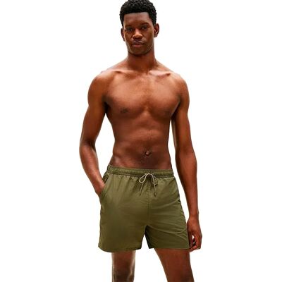 Tommy Hilfiger Short De Bain Um0um03748 Army Green M Homme - Publicité Tommy Hilfiger Short De Bain Um0um03748 Army Green M Homme - Publicité