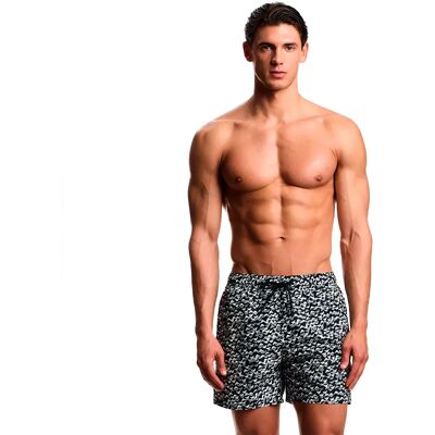 Giorgio Armani Emporio Armani Short De Bain Em000583_af20440 Eagle Arm Blue / Steel XL Homme - Publicité Giorgio Armani Emporio Armani Short De Bain Em000583_af20440 Eagle Arm Blue / Steel XL Homme - Publicité