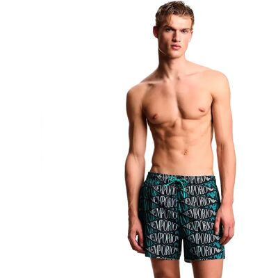 Giorgio Armani Emporio Armani Short De Bain Em000583_af20442 EA Logo Black XL Homme - Publicité Giorgio Armani Emporio Armani Short De Bain Em000583_af20442 EA Logo Black XL Homme - Publicité