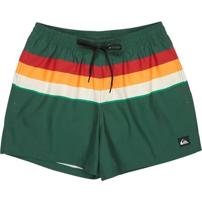 Quiksilver Short De Bain Everyday Printed Volley 15´´ Forest Outside Stripe XS Homme - Publicité Quiksilver Short De Bain Everyday Printed Volley 15´´ Forest Outside Stripe XS Homme - Publicité