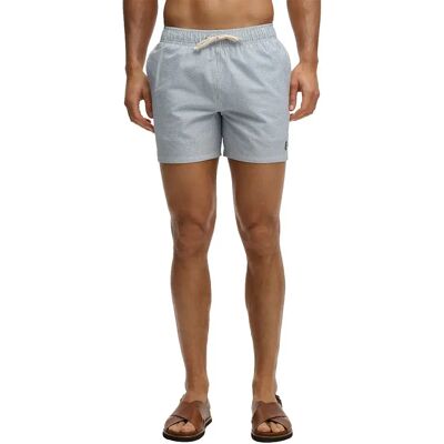 Superdry Short De Bain Seer Sucker 15 Rice White / Endless Sky Stripe M Homme - Publicité Superdry Short De Bain Seer Sucker 15 Rice White / Endless Sky Stripe M Homme - Publicité