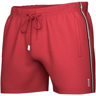 Boss Short De Bain Iconic 10239741 Dark Red S Homme - Publicité Boss Short De Bain Iconic 10239741 Dark Red S Homme - Publicité