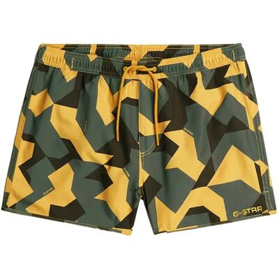 G-star Short De Bain Carnic 2.0 Ao Saffron Geo Abstract Camo M Homme - Publicité G-star Short De Bain Carnic 2.0 Ao Saffron Geo Abstract Camo M Homme - Publicité