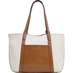 Pepe Jeans Sac Shopper Audrey Tale Tan Brown One Size unisex - Publicité Pepe Jeans Sac Shopper Audrey Tale Tan Brown One Size unisex - Publicité