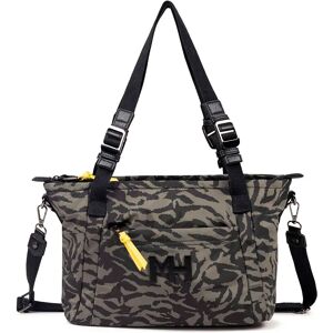 Munich Bandoulière Zone Tote Print Tiger Khaki One Size male - Publicité Munich Bandoulière Zone Tote Print Tiger Khaki One Size male - Publicité