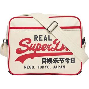 Superdry Bandoulière Retro Alumni Messenger Winter White One Size male - Publicité Superdry Bandoulière Retro Alumni Messenger Winter White One Size male - Publicité
