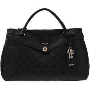 Guess Sac Ella Logo Large Girlfriend Black Logo One Size unisex - Publicité Guess Sac Ella Logo Large Girlfriend Black Logo One Size unisex - Publicité
