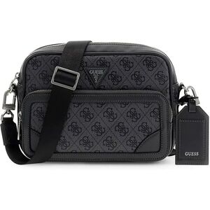 Guess Bandoulière Milano Double Black / Antracite One Size male - Publicité Guess Bandoulière Milano Double Black / Antracite One Size male - Publicité