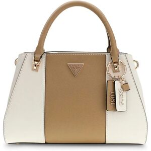 Guess Sac Noelle Ii Luxury Satchel Off White / Beige One Size unisex - Publicité Guess Sac Noelle Ii Luxury Satchel Off White / Beige One Size unisex - Publicité