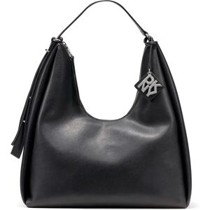 Dkny Sac Porté épaule Elicia Hobo Large Black / Silver Black One Size unisex - Publicité Dkny Sac Porté épaule Elicia Hobo Large Black / Silver Black One Size unisex - Publicité