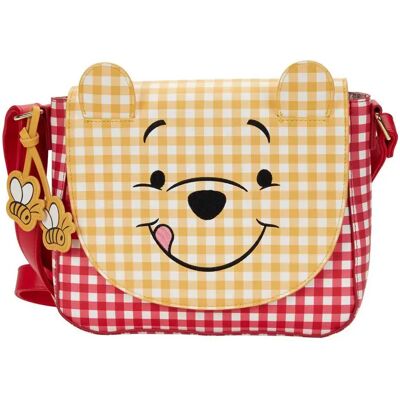 Loungefly Sac Porté épaule Winnie The Pooh Gingham Yellow / Red One Size unisex - Publicité Loungefly Sac Porté épaule Winnie The Pooh Gingham Yellow / Red One Size unisex - Publicité