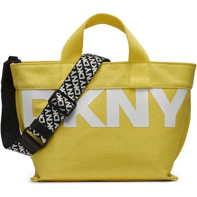 Dkny Sac En Toile Brady Small Daffodil / Black One Size unisex - Publicité Dkny Sac En Toile Brady Small Daffodil / Black One Size unisex - Publicité
