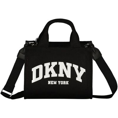 Dkny Sac En Toile Hadlee Small Black / Silver One Size unisex - Publicité Dkny Sac En Toile Hadlee Small Black / Silver One Size unisex - Publicité