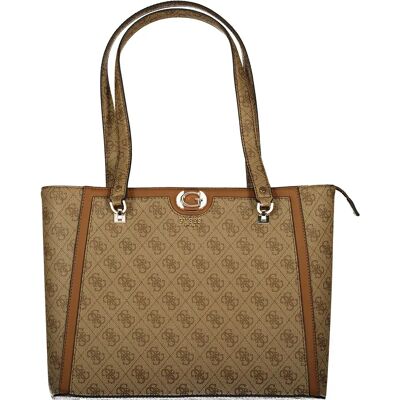Guess Sac Shopper Orlina Logo Noel Latte Logo / Brown One Size unisex - Publicité Guess Sac Shopper Orlina Logo Noel Latte Logo / Brown One Size unisex - Publicité