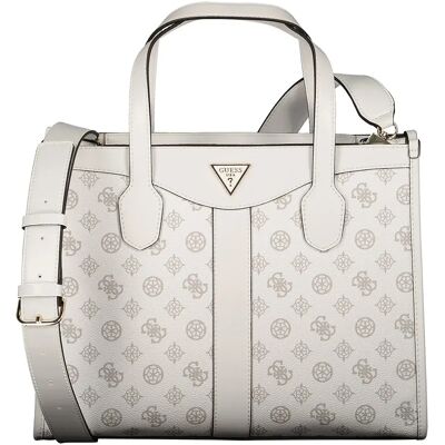 Guess Sac En Toile Silvana 2 White Logo One Size unisex - Publicité Guess Sac En Toile Silvana 2 White Logo One Size unisex - Publicité