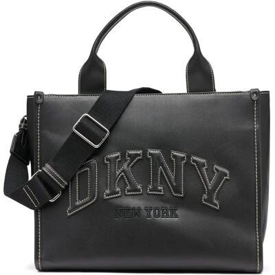 Dkny Sac En Toile Hadlee Medium Black / Black One Size unisex - Publicité Dkny Sac En Toile Hadlee Medium Black / Black One Size unisex - Publicité