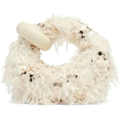 Jw Pei Sac à Main Abacus Faux Fur Beige One Size unisex - Publicité Jw Pei Sac à Main Abacus Faux Fur Beige One Size unisex - Publicité