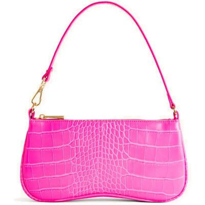 Jw Pei Sac Porté épaule Eva Ha Hot Pink Croc One Size unisex - Publicité Jw Pei Sac Porté épaule Eva Ha Hot Pink Croc One Size unisex - Publicité