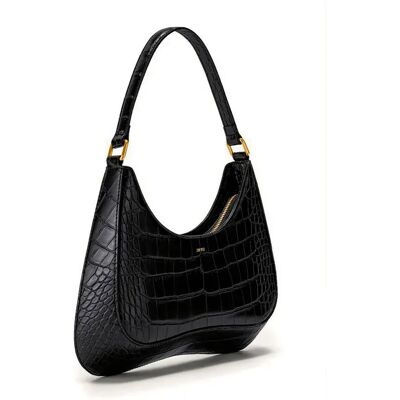 Jw Pei Sac Porté épaule Ruby Black Croc One Size unisex - Publicité Jw Pei Sac Porté épaule Ruby Black Croc One Size unisex - Publicité