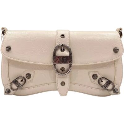 Jw Pei Sac Porté épaule Sia Crushed White One Size unisex - Publicité Jw Pei Sac Porté épaule Sia Crushed White One Size unisex - Publicité