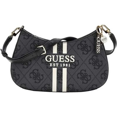 Guess Sac Porté épaule Noelle Ii Coal Logo One Size unisex - Publicité Guess Sac Porté épaule Noelle Ii Coal Logo One Size unisex - Publicité