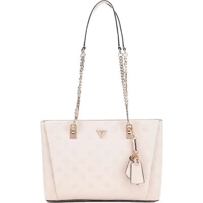 Guess Sac En Toile Tisha 3 Comp Stone Logo One Size unisex - Publicité Guess Sac En Toile Tisha 3 Comp Stone Logo One Size unisex - Publicité