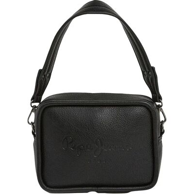 Pepe Jeans Sac Porté épaule Bassy Code Black One Size unisex - Publicité Pepe Jeans Sac Porté épaule Bassy Code Black One Size unisex - Publicité