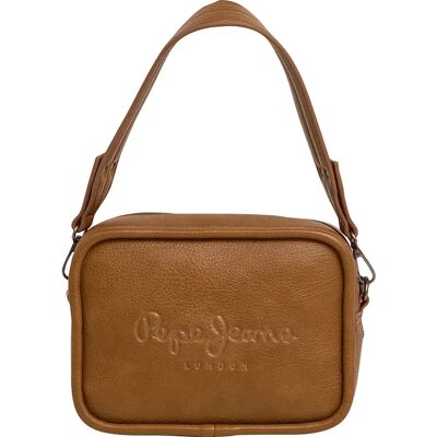 Pepe Jeans Sac Porté épaule Bassy Code Tan Brown One Size unisex - Publicité Pepe Jeans Sac Porté épaule Bassy Code Tan Brown One Size unisex - Publicité