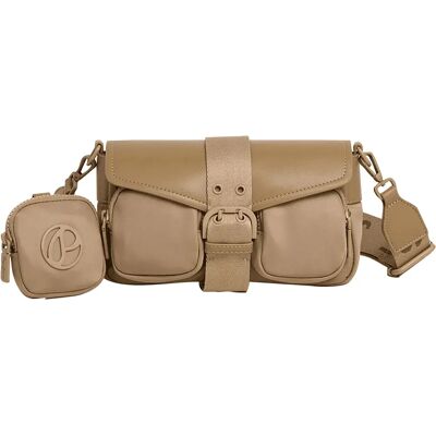 Pepe Jeans Sac Porté épaule Gale Taupe Beige One Size unisex - Publicité Pepe Jeans Sac Porté épaule Gale Taupe Beige One Size unisex - Publicité