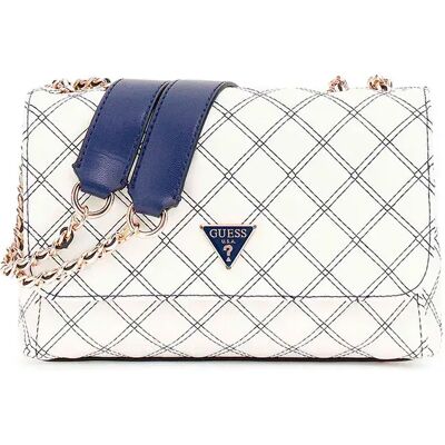 Guess Sac Porté épaule Cruise Vibe White / Navy One Size unisex - Publicité Guess Sac Porté épaule Cruise Vibe White / Navy One Size unisex - Publicité