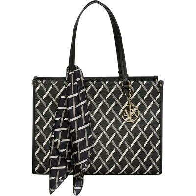 Giorgio Armani Exchange Sac En Toile Xw000927_af17155 Black / Black One Size unisex - Publicité Giorgio Armani Exchange Sac En Toile Xw000927_af17155 Black / Black One Size unisex - Publicité