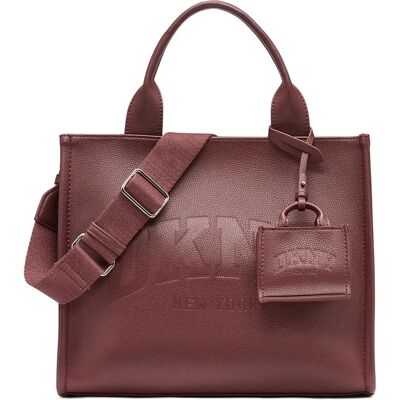 Dkny Sac En Toile Hadlee Md Aged Wine One Size unisex - Publicité Dkny Sac En Toile Hadlee Md Aged Wine One Size unisex - Publicité