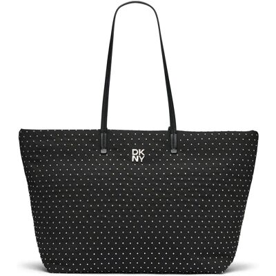 Dkny Sac En Toile Jenny Black / Silver One Size unisex - Publicité Dkny Sac En Toile Jenny Black / Silver One Size unisex - Publicité