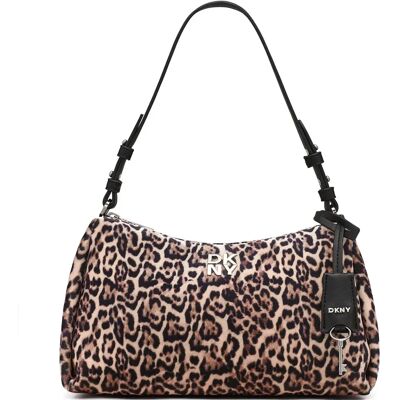 Dkny Sac Porté épaule Remy Tz Leopard One Size unisex - Publicité Dkny Sac Porté épaule Remy Tz Leopard One Size unisex - Publicité