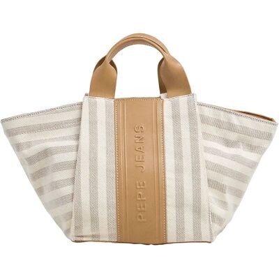 Pepe Jeans Sac à Main Aria Niza Natural Beige One Size unisex - Publicité Pepe Jeans Sac à Main Aria Niza Natural Beige One Size unisex - Publicité