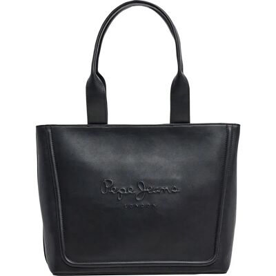 Pepe Jeans Sac En Toile Taya Black One Size unisex - Publicité Pepe Jeans Sac En Toile Taya Black One Size unisex - Publicité