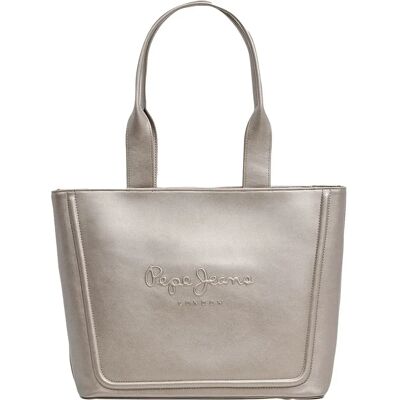 Pepe Jeans Sac En Toile Taya Gold One Size unisex - Publicité Pepe Jeans Sac En Toile Taya Gold One Size unisex - Publicité