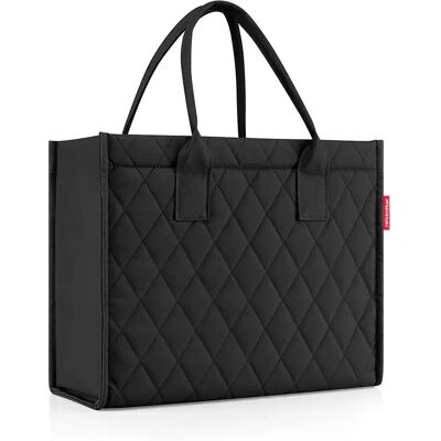Reisenthel Sac Shopper Daily Shopper Rhombus Black One Size - Publicité Reisenthel Sac Shopper Daily Shopper Rhombus Black One Size - Publicité