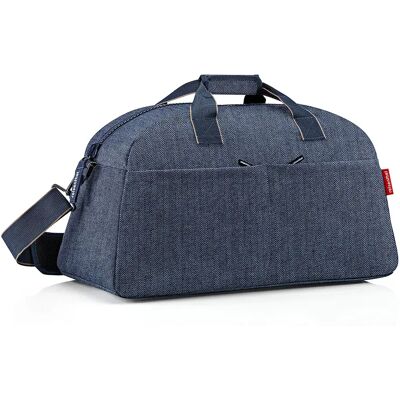 Reisenthel Sac Overnighter Herringbone Dark Blue One Size unisex - Publicité Reisenthel Sac Overnighter Herringbone Dark Blue One Size unisex - Publicité