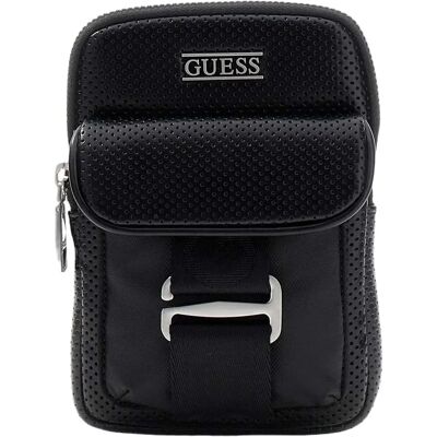 Guess Bandoulière Boston Pouch Black One Size male - Publicité Guess Bandoulière Boston Pouch Black One Size male - Publicité